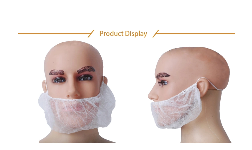 Direct Factory Sell Disposable Cover Non Woven PP Beard Cover Face Beard Cover