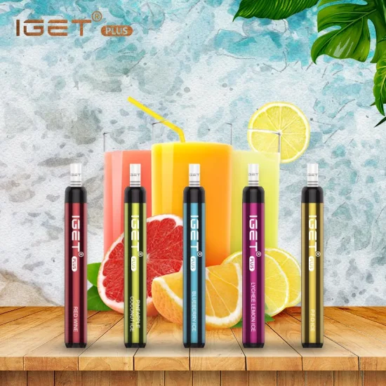 2021 Productos de cigarrillos electrónicos desechables Iget 600 bocanadas Iget Shion